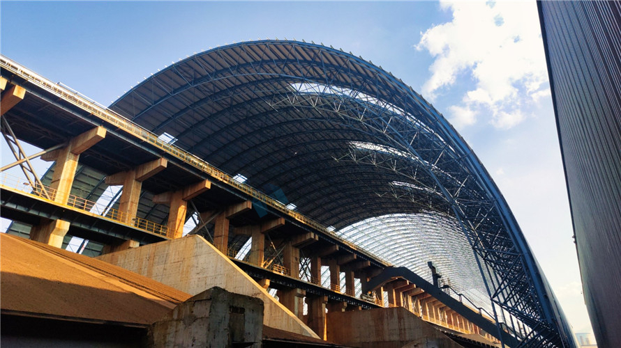 Nanjing Steel Group Raw Material Yard