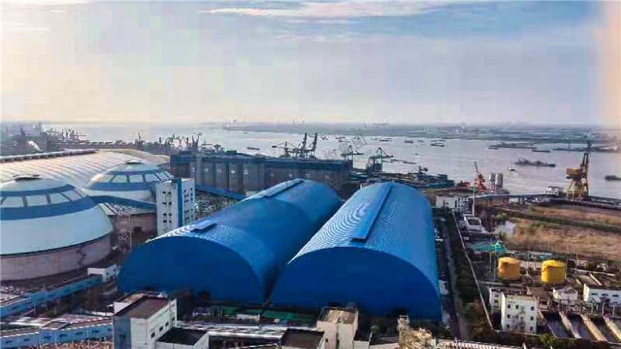 Zhangjiagang Power Plant Coal Shed