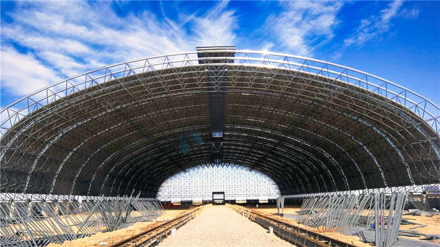 Inner Mongolia Dengkou Coal Yard Shed