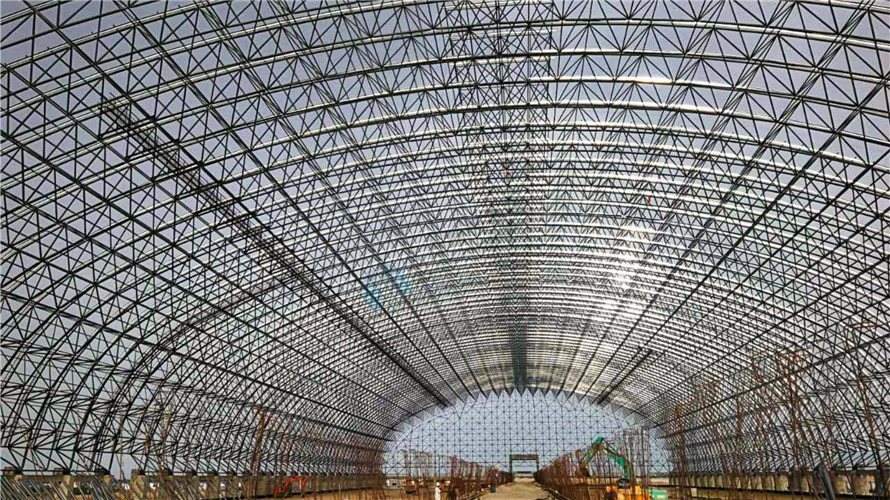 Inner Mongolia Dengkou Coal Yard Shed